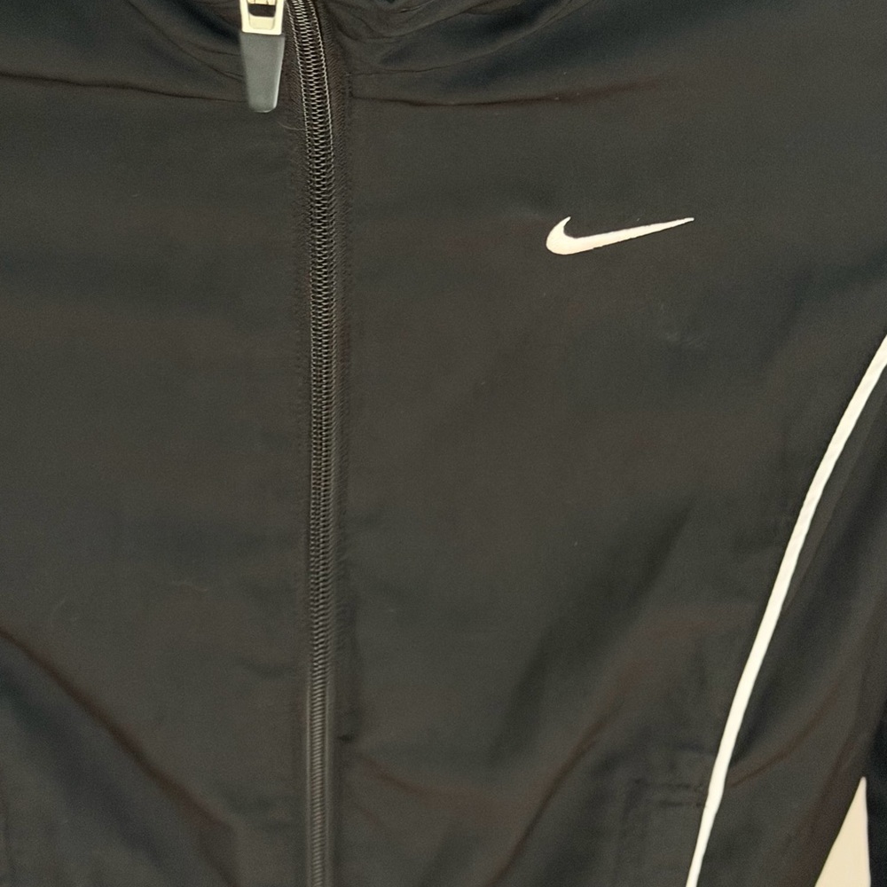 Vintage Nike Black Zip-Up Athletic Jacket - Picture 7 of 10